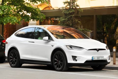 Tesla Model X - top 10 cars that hold their value